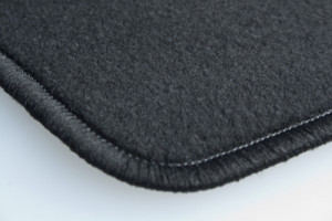 Tapis Fiat Panda (2003-2011) - Aiguilleté Noir