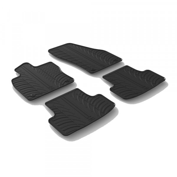 Tapis caoutchouc Skoda Karoq depuis 11/2017