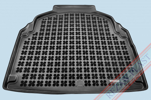 Tapis De Coffre Souple - Mercedes W212 Classe E Berline Avec Bloc Plastique Derrière La Banquette 2009-2016