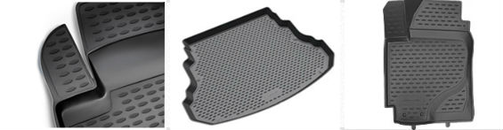 Tapis de coffre voiture pour Renault Laguna grand Tour à partir du 03/2001