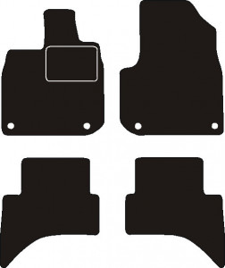 Tapis Honda E depuis 06/2020 – Velours Noir