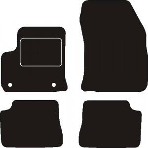 Tapis Peugeot E-208 depuis 11/2019 – Velours Noir