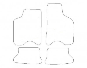 Tapis Seat Arosa – Velours Bleu Foncé