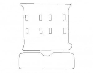Tapis Seat Alhambra (tapis Arrière Long) - Aiguilleté Gris
