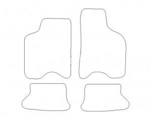 Tapis Vw Lupo (1998-2004) – Velours Gris